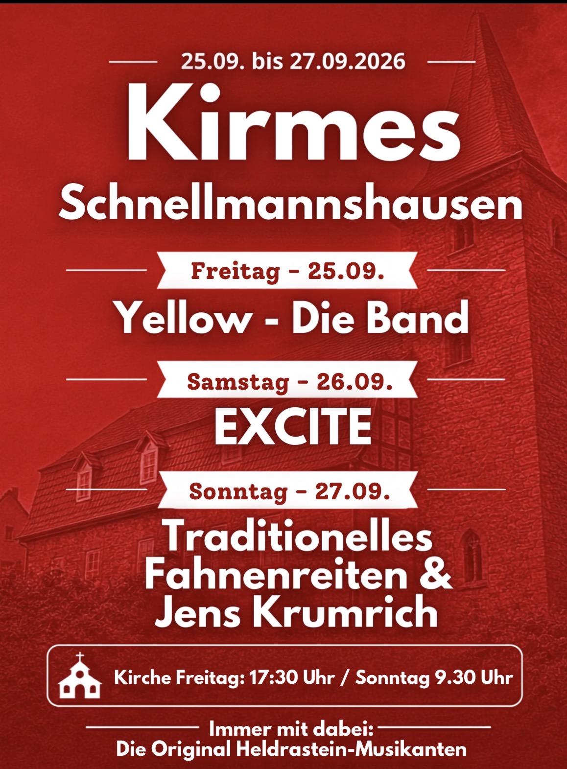 Kirmes in Schnellmannshausen